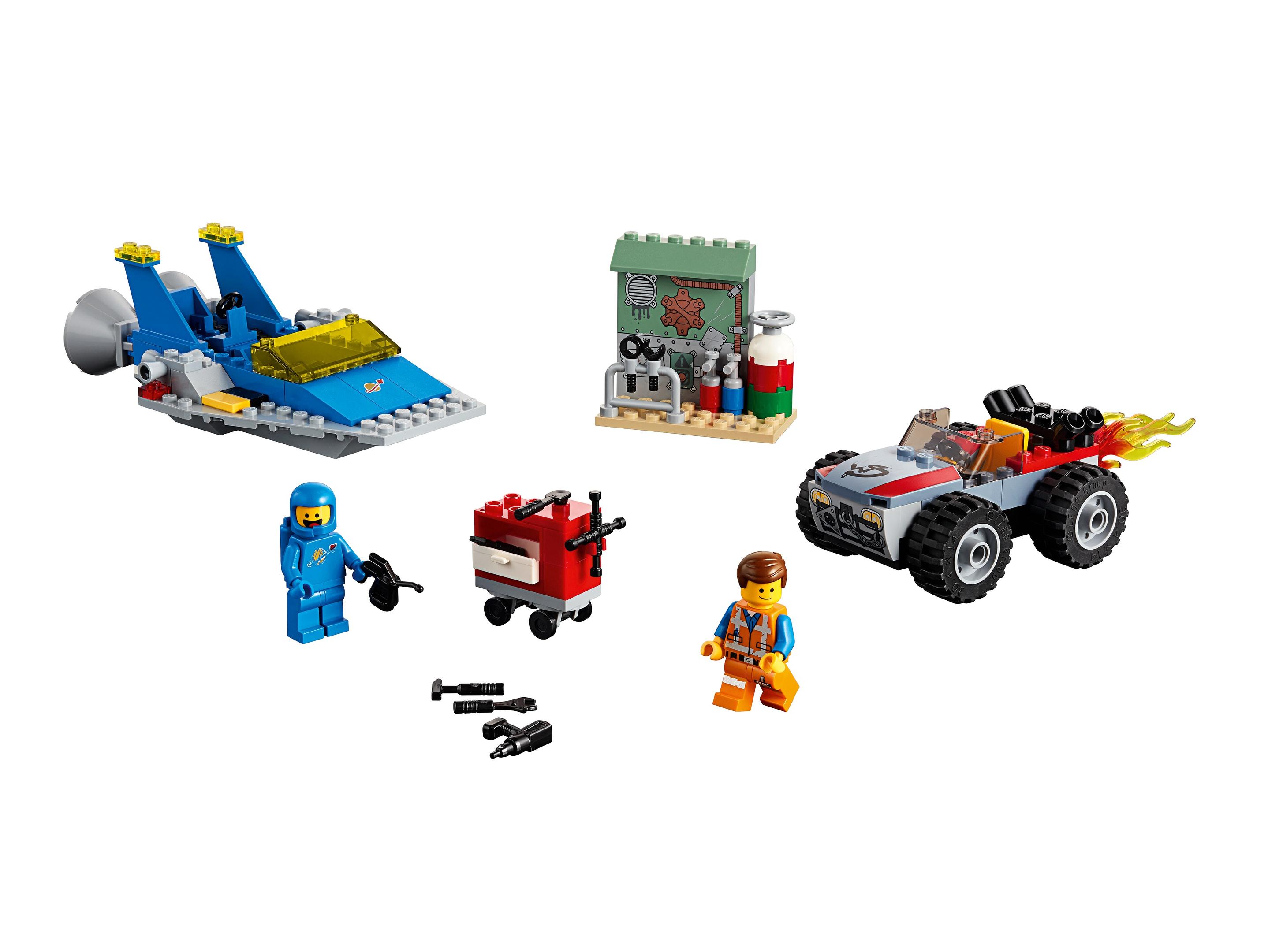 Lego Emmet and Benny's 'Build and Fix' Workshop!