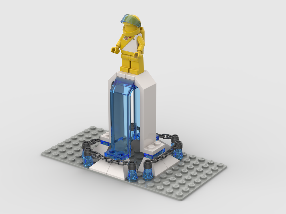 Lego Futuron Minifig-Monument