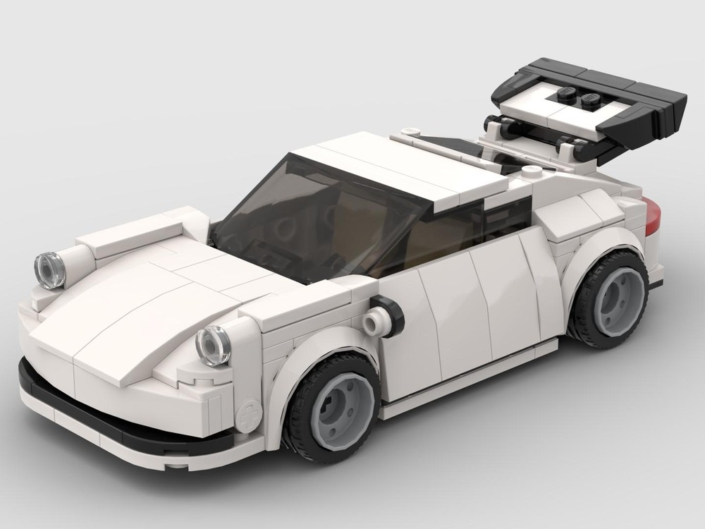 Lego Porsche 911 Turbo 8 studs wide