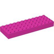 Lego Brick 4 x 12 / Dark Pink