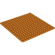 Lego Baseplate 16 x 16 / Orange