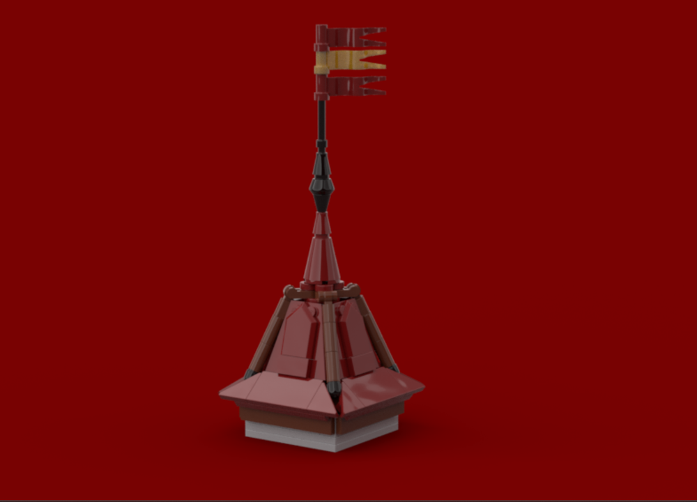 Lego Medieval small tower roof