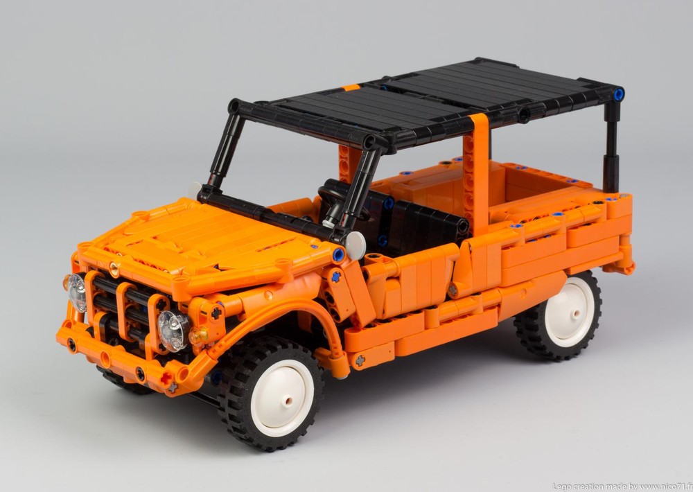 Lego Citroen Mehari Orange