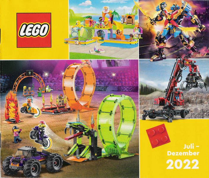 Lego 2022 Large German / Austrian July - December (DE/A f/Brand Retail - 6415088, DE/A - 6415129, 6415131, 6415133)