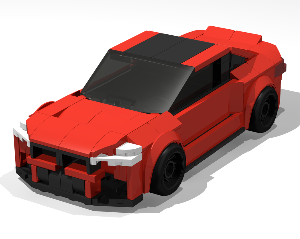 Lego BMW M2 cs red
