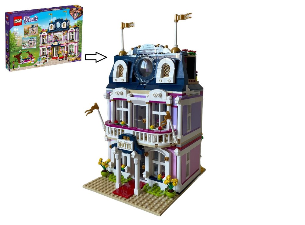 Lego 41684 Grand Hotel Alternate Modular Build