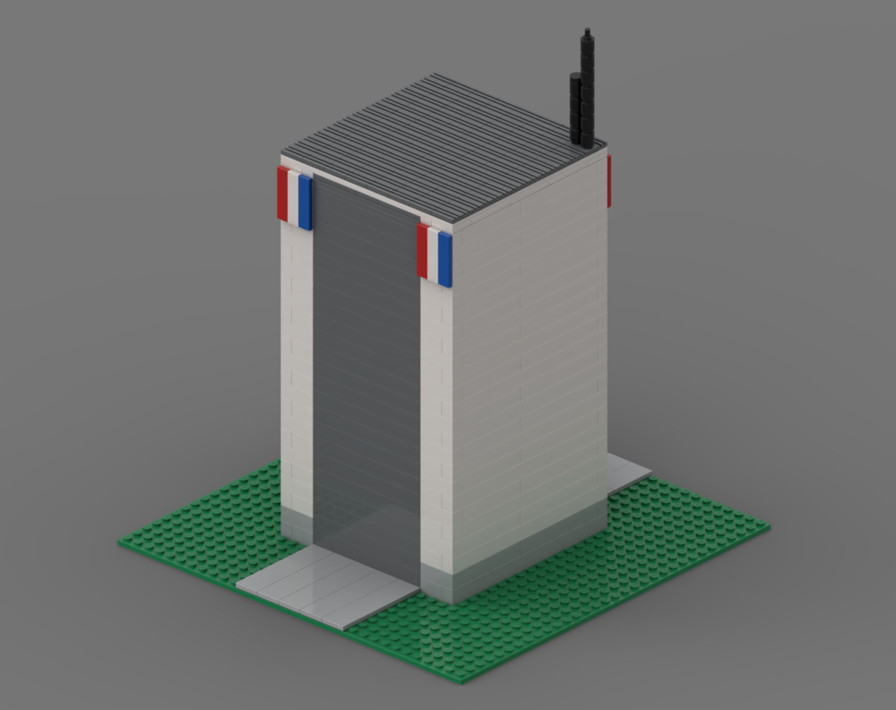 Lego Vehicle assembly building (VAB)