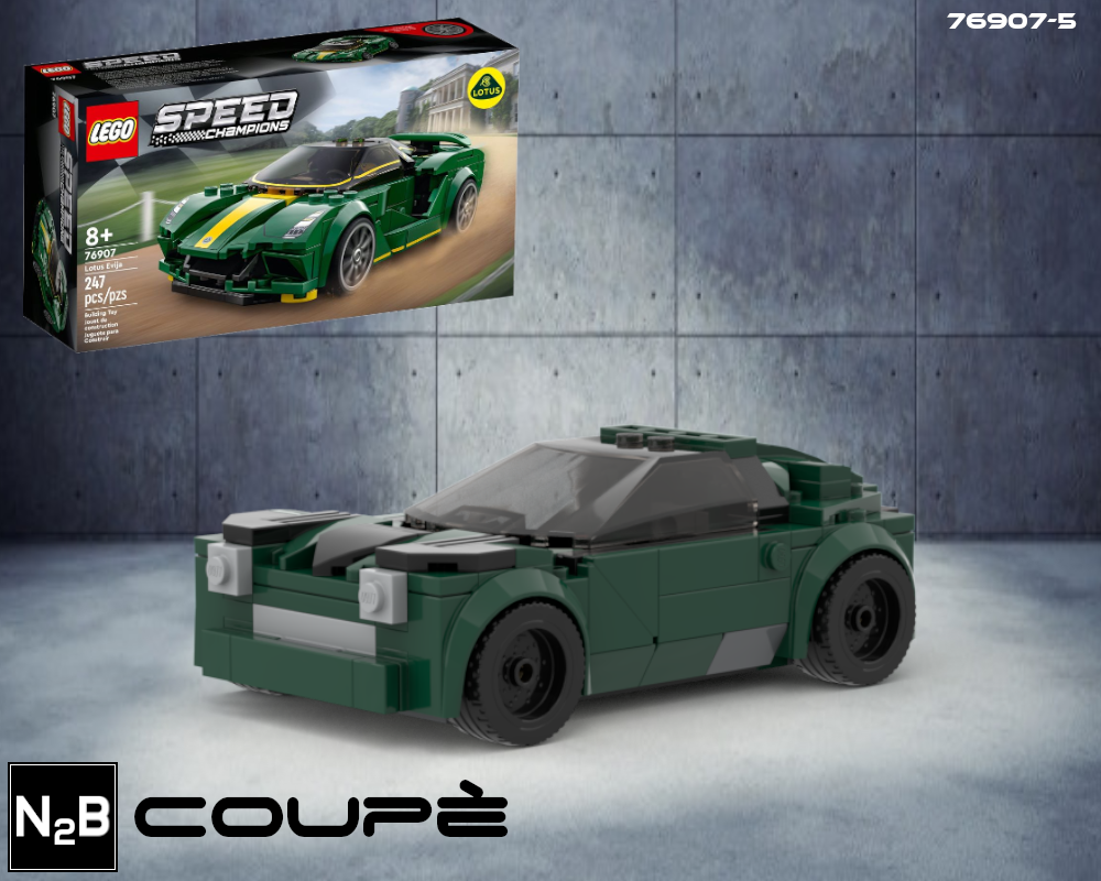 Lego Coupè - Alternate build 5 Lego 76907