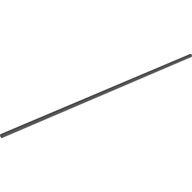 Lego Hose, Pneumatic 4mm D. 33L / 26.4cm / Black