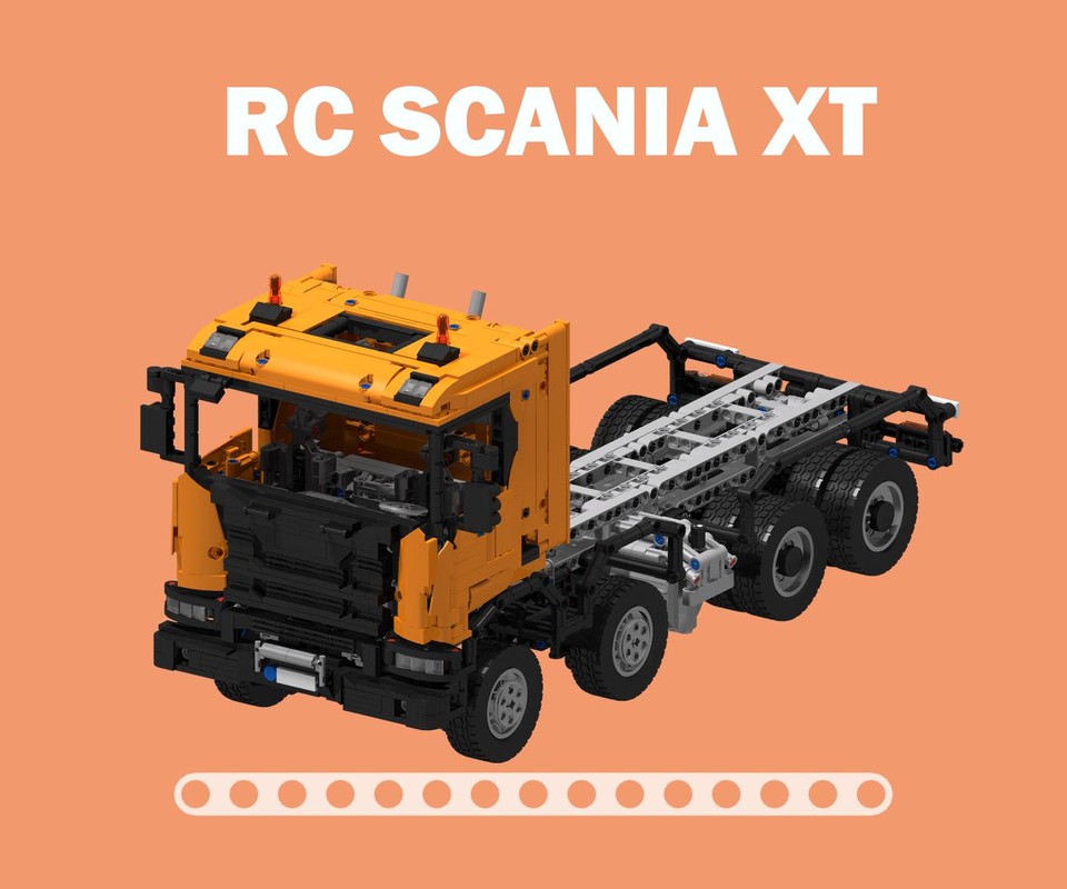 Lego Scania XT 8x4