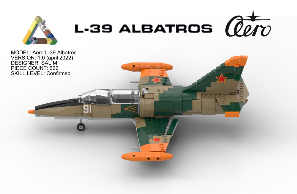 Lego AERO L39 Albatros LEGO