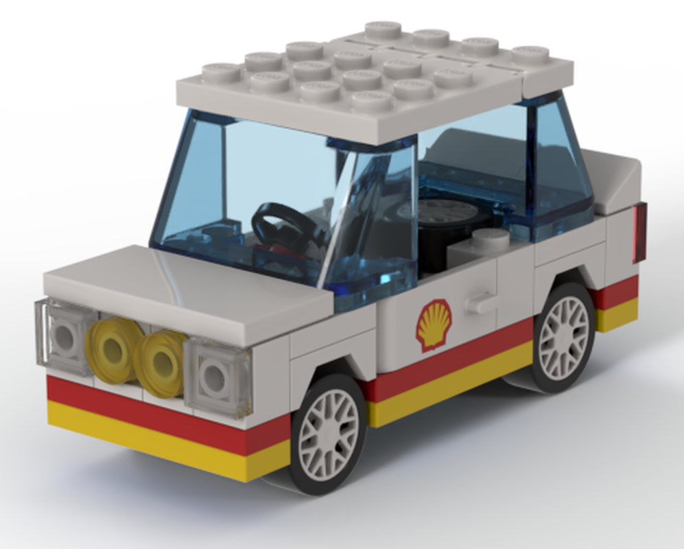 Lego Modernized 6634 Shell Rally Car