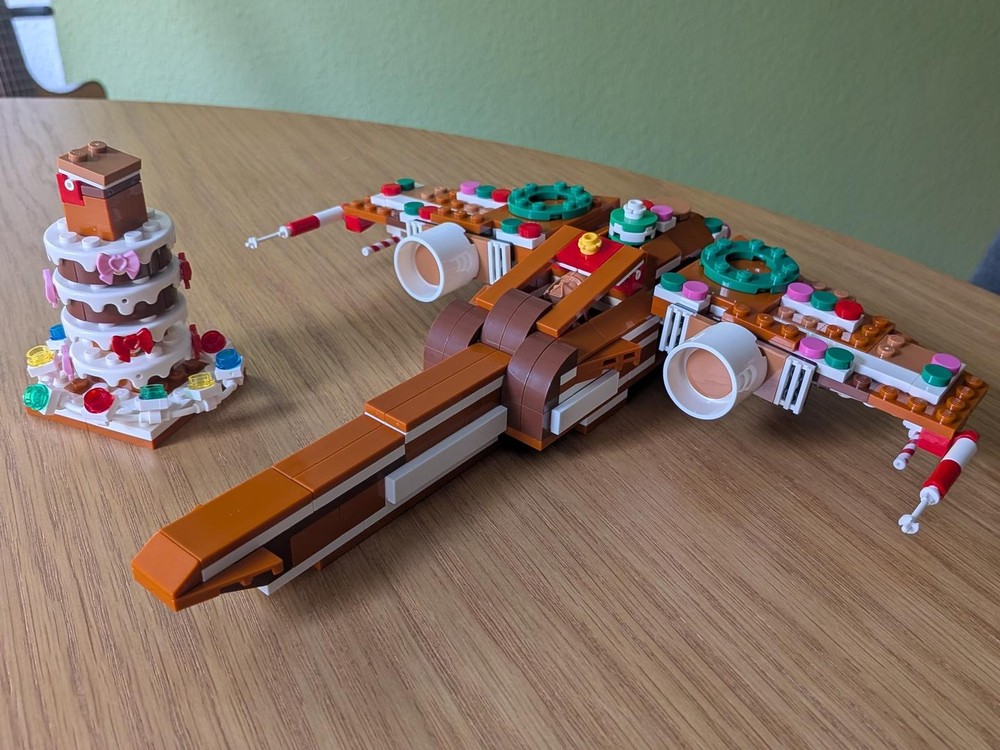 Lego 40806-1 Gingerbread X Wing Star Fighter