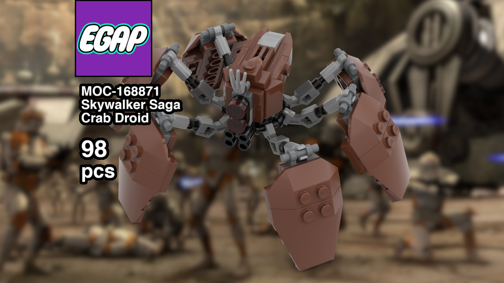 Lego Skywalker Saga LM-432 Crab Droid