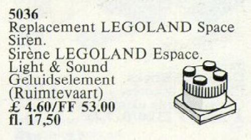 Lego Space Siren, 2 x 2