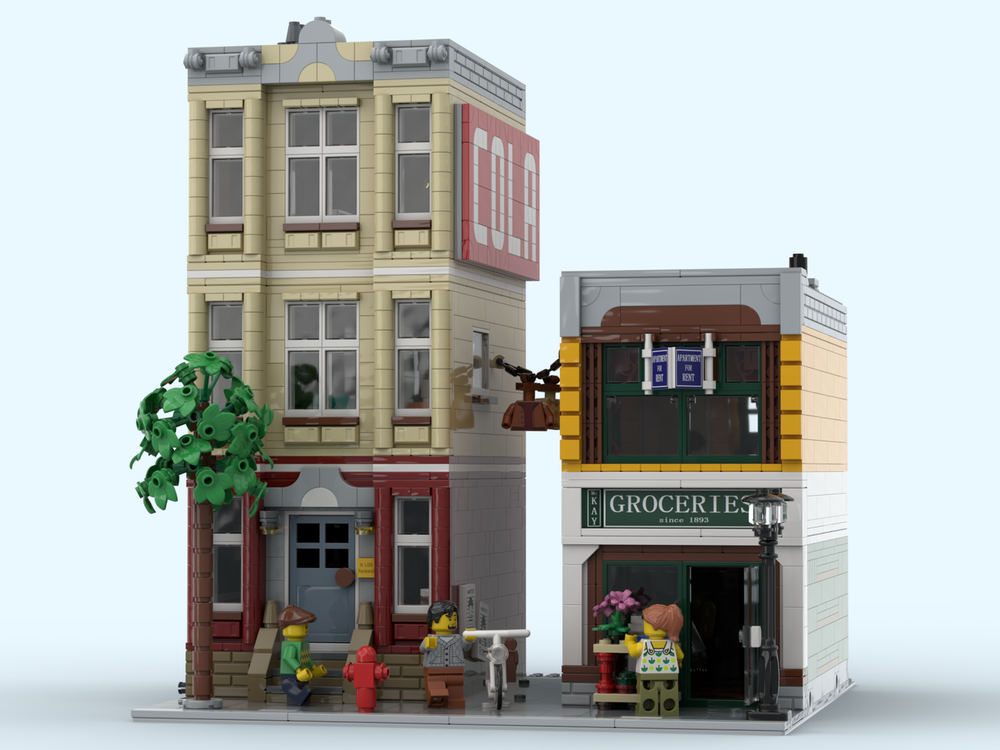 Lego 1930's apartment