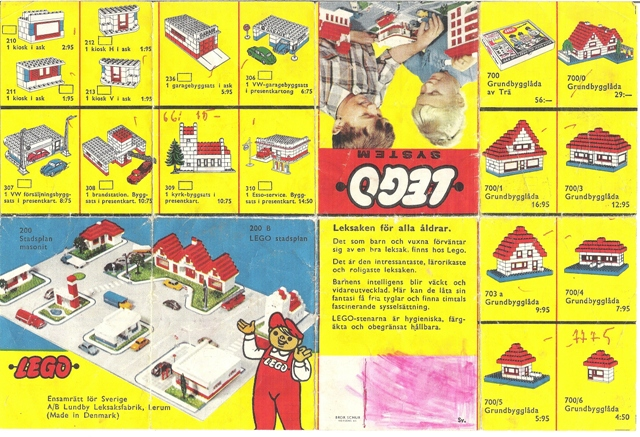 Lego 1959 Swedish