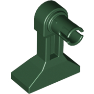 Lego Leg Mechanical - Droid with Technic Pin / Dark Green