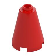 Lego Cone 2 x 2 x 2, Open Stud / Red