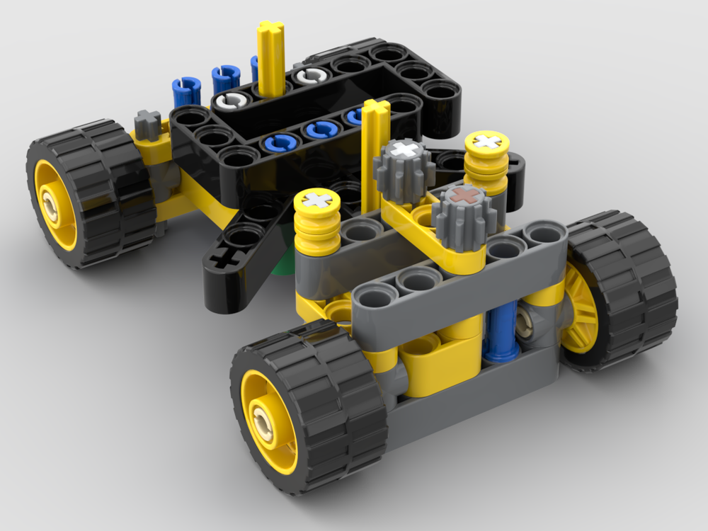 Lego Go Kart with Steering_30433