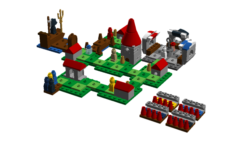Lego HEROICA - Seldaan Village