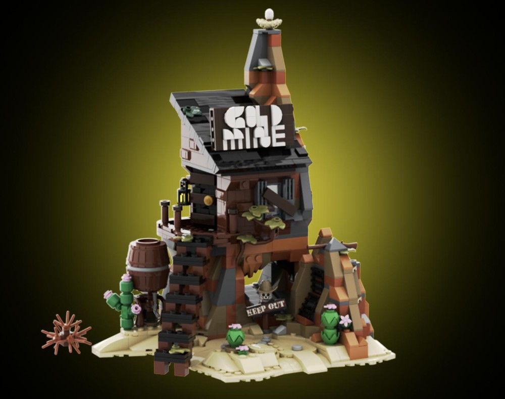 Lego 6761 Remake (Bandit's Secret Hideout)