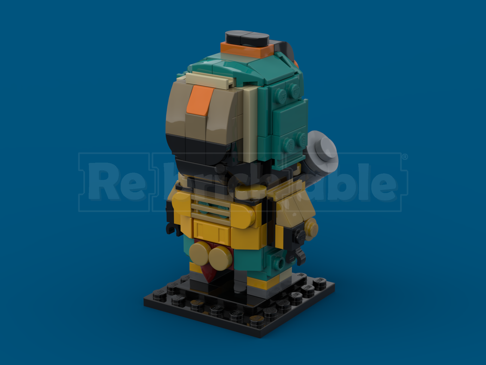 Lego Risk of Rain 2- Seeker Brickheadz