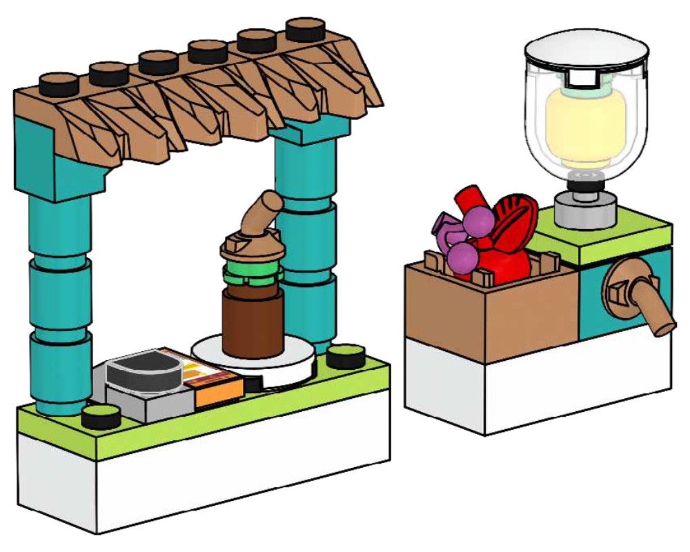 Lego Smoothie Booth