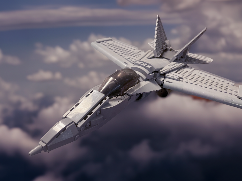 Lego F/A-18 Hornet Inspired Jet
