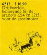 Lego Replacement Gearbox for Electric Motor