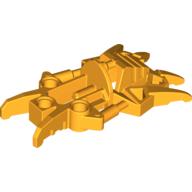 Lego Large Figure Foot, Claws, Toa Inika / Bright Light Orange