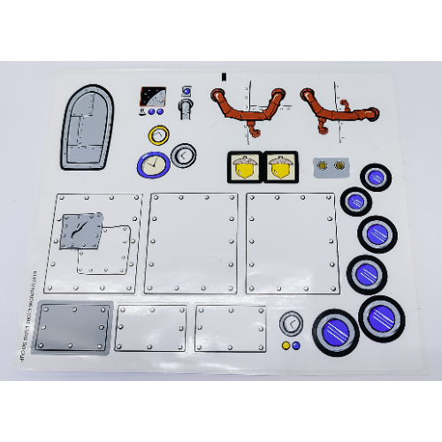 Lego Sticker Sheet for Set 3831-1