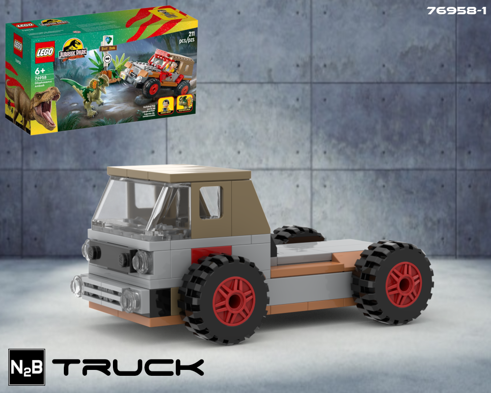 Lego Truck - Alternate build 1 Lego 76958