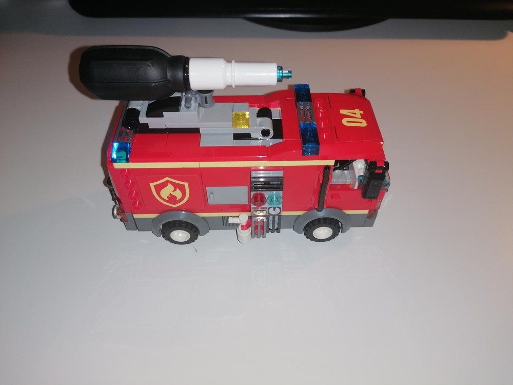 Lego Alternative Build 60214-1 - Burger Bar Fire Rescue