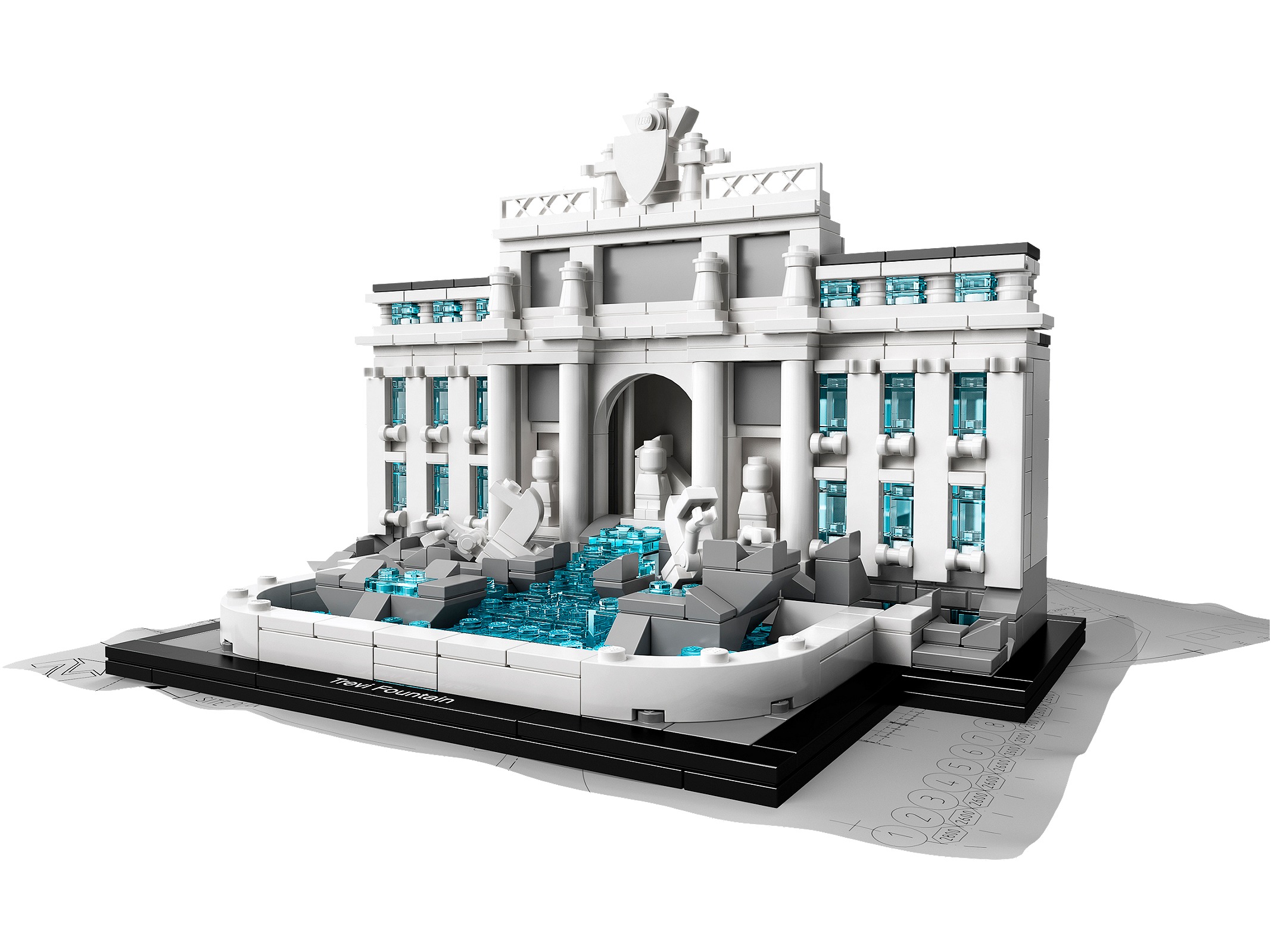 Lego Trevi Fountain