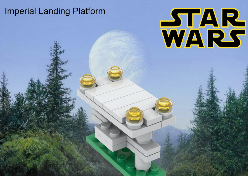 Lego Imperial Landing Platform