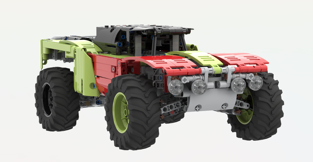 Lego Flat baja-truck