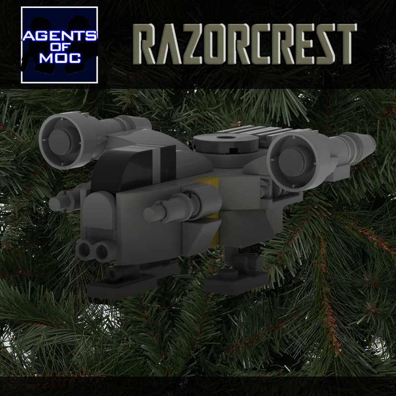 Lego Razorcrest Ornament