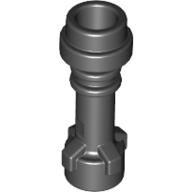 Lego Weapon Lightsaber Hilt with Bottom Ring / Black
