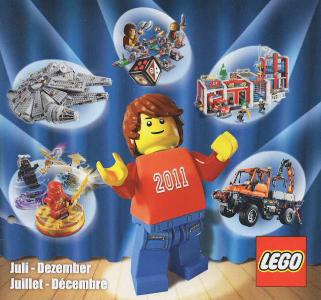 Lego 2011 Large Swiss July - December (465.1432-CHDE/CHFR)