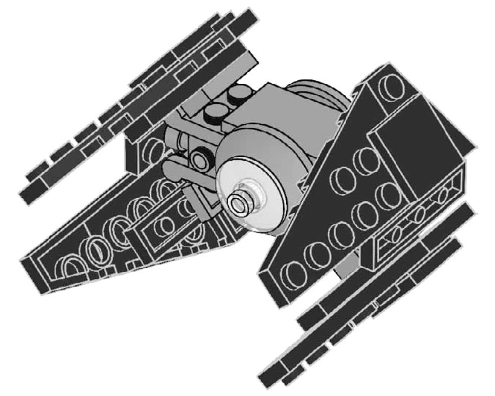 Lego TIE Interceptor