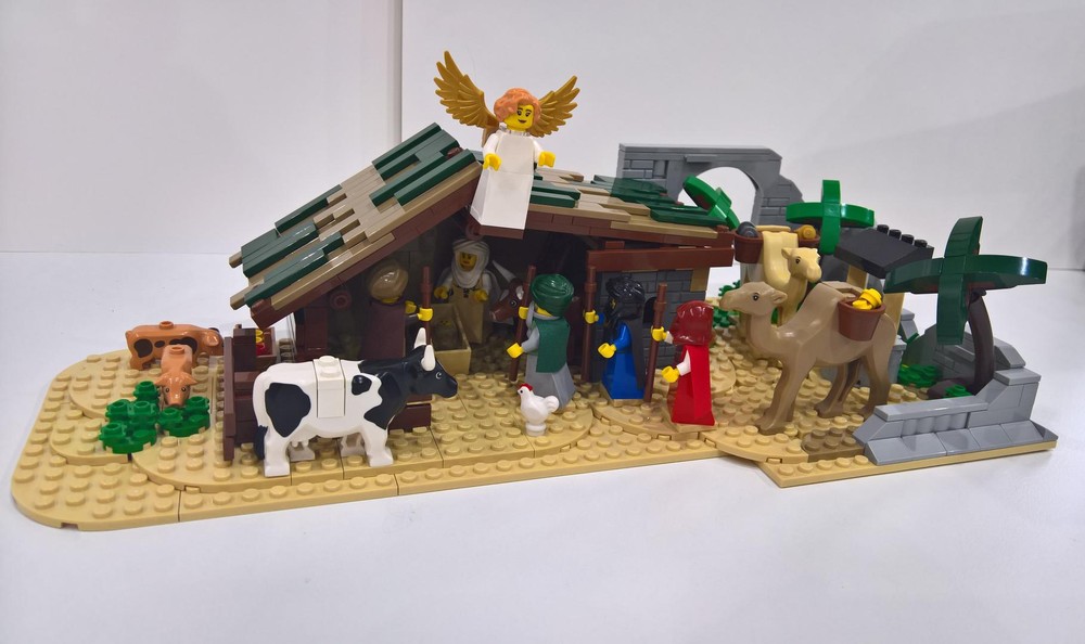 Lego Nativity Scene
