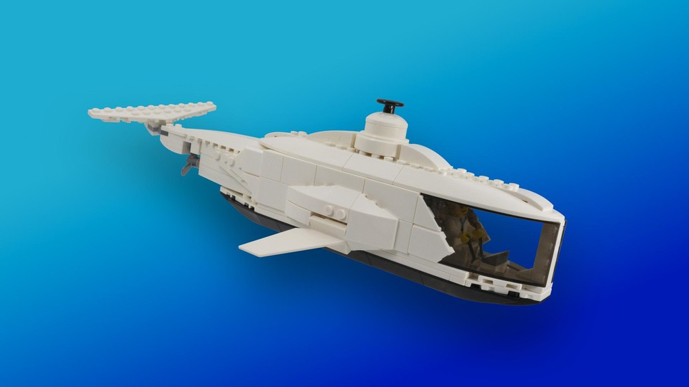 Lego The White Whale submarine
