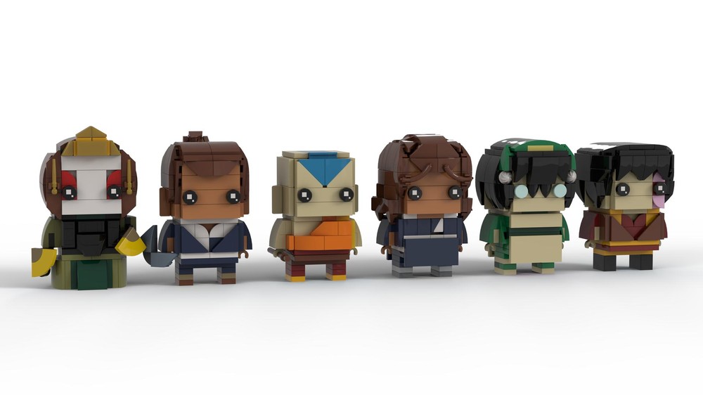 Lego Team Avatar (Avatar: The Last Airbender)