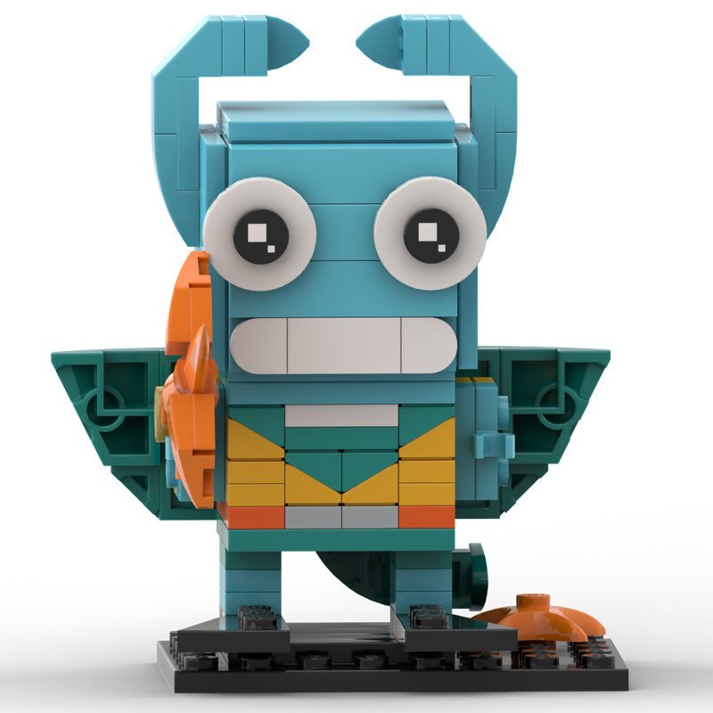 Lego Ray Fillet Brickheadz (Playmates Version)