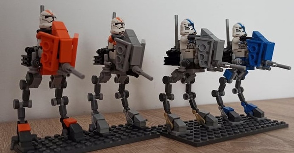 Lego AT-RT Minifig Scale
