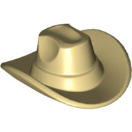 Lego Hat, Cowboy [Plain] / Black