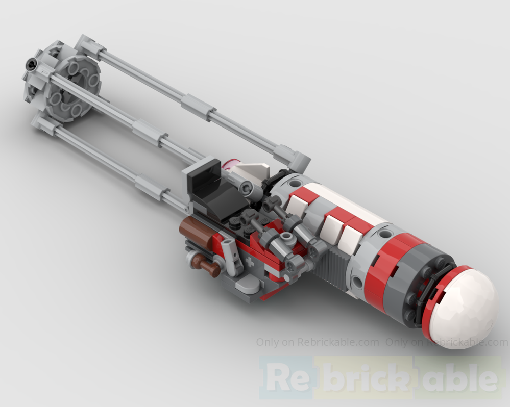 Lego Custom racing Speederbike #1