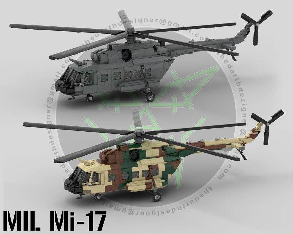 Lego MIL Mi-17 - 1:35 Scale