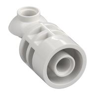 Lego Brick Round 2 x 2 D. Tube with Rotation Joint Ball Half / White